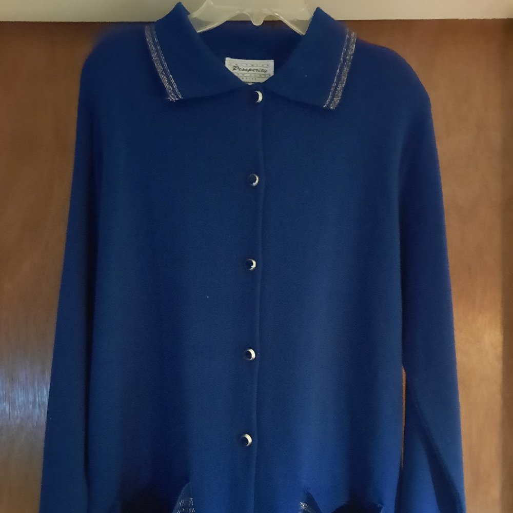 Deep Blue Cartigan PM